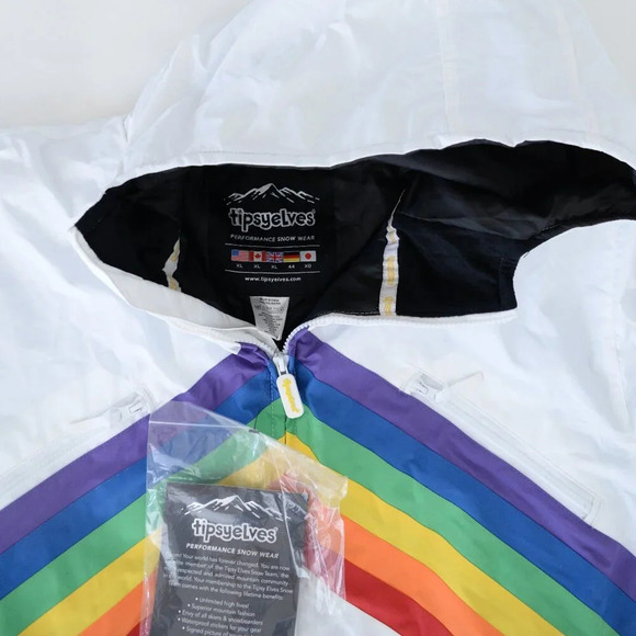 Tipsy Elves Sunrise Shredder One Piece Ski Suit Snowsuit Size XL NWT - Picture 11 of 15